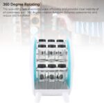 ⁦حامل توابل دوار متعدد الوظائف 360 درجة مع 18 زجاجة⁩ - الصورة ⁦6⁩