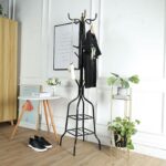 ⁦شماعة معاطف هيكل معدني ثابت بقاعدة⁩ - الصورة ⁦2⁩