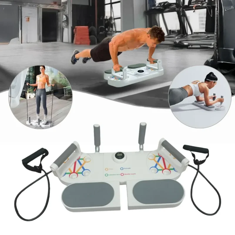 لوح تمارين الضغط والبلانك متعدد الاستخدامات