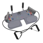 لوح تمارين الضغط والبلانك متعدد الاستخدامات شاشة رقمية وحبال مقاومة - الصورة 5