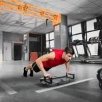 لوح تمارين الضغط والبلانك متعدد الاستخدامات شاشة رقمية وحبال مقاومة - الصورة 12