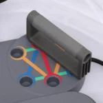 لوح تمارين الضغط والبلانك متعدد الاستخدامات شاشة رقمية وحبال مقاومة - الصورة 6