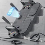 لوح تمارين الضغط والبلانك متعدد الاستخدامات شاشة رقمية وحبال مقاومة - الصورة 9