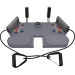 لوح تمارين الضغط والبلانك متعدد الاستخدامات شاشة رقمية وحبال مقاومة - الصورة 10