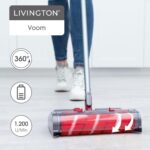 ⁦مكنسة لاسلكية خفيفة، قوية، ومزودة بفرشاة ذاتية التنظيف⁩ - الصورة ⁦3⁩