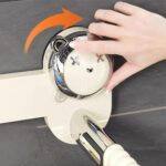 ⁦رف تجفيف الجوارب والملابس الداخلية بكوب شفط – قابل للطي وبدون حفر⁩ - الصورة ⁦6⁩