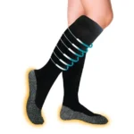 ⁦جوارب ضاغطة لتعزيز الدورة الدموية وتقليل التورّم والدوالي⁩ - الصورة ⁦5⁩