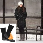 ⁦جوارب ضاغطة لتعزيز الدورة الدموية وتقليل التورّم والدوالي⁩ - الصورة ⁦4⁩