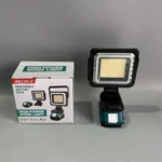 كشاف LED قابل للشحن ببطارية قابلة للاستبدال