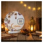 ⁦ستاند وتقويم رمضان الخشبي⁩ - الصورة ⁦3⁩