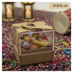 ⁦صندوق قرقيعان أكريليك مع مقبض للحمل⁩ - الصورة ⁦2⁩