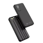 ⁦باور بانك بسعة 10000mAh شحن سريع 22.5W مع 4 كابلات مدمجة وشاشة رقمية ASPOR A300PD⁩ - الصورة ⁦6⁩