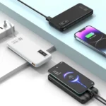 ⁦باور بانك بسعة 10000mAh شحن سريع 22.5W مع 4 كابلات مدمجة وشاشة رقمية ASPOR A300PD⁩ - الصورة ⁦7⁩