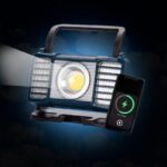 ⁦كشاف يدوي LED متعدد الوظائف مع بنك طاقة ومنفذ Type-C⁩ - الصورة ⁦5⁩
