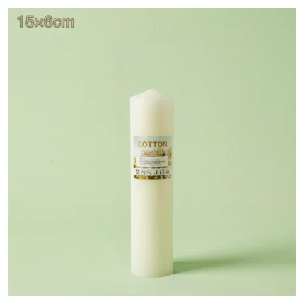 شمعة COTTON عمودية