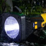 ⁦مصباح كشاف قابل للشحن مع سلك إضاءة RGB بطول 10 متر⁩ - الصورة ⁦8⁩