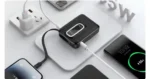 ⁦باور بانك مغناطيسي لاسلكي بسعة 10000mAh شحن سريع 22.5W مع شاشة رقمية من ASPOR A313⁩ - الصورة ⁦5⁩