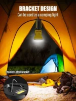 ⁦مصباح LED خارجي 3200 لومن مع حامل ثلاثي القوائم⁩ - الصورة ⁦4⁩
