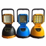 مصباح LED متعدد الوظائف يعمل بالطاقة الشمسية – قابل للشحن