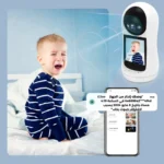 ⁦كاميرا مراقبة داخلية WiFi HD برؤية ليلية ودوران 270° مع صوت ثنائي⁩ - الصورة ⁦5⁩