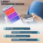 ⁦جهاز قياس الأكسجين بالاصبع – قياس SpO2 والنبض مع بلوتوث وشاشة رقمية⁩ - الصورة ⁦7⁩