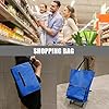 ⁦حقيبة تسوق بعجلات قابلة للطي⁩ - الصورة ⁦3⁩