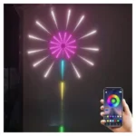 ⁦شريط إضاءة LED بشكل ألعاب نارية – مزامنة موسيقى وتحكم ذكي USB⁩ - الصورة ⁦10⁩