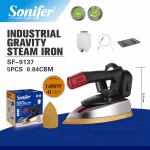 ⁦مكواة بخار صناعية Sonifer SF-9137 – 1400 واط مع خزان 4 لتر⁩ - الصورة ⁦3⁩