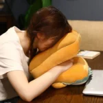 ⁦وسادة رقبة قطن مريحة قابلة للغسل – دعم مثالي للنوم والسفر والسيارة⁩ - الصورة ⁦4⁩