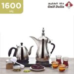 ⁦دلة قهوة وشاي كهربائية 1600 واط  سعة 1 لتر من Gulf Dalla⁩ - الصورة ⁦2⁩