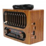 ⁦راديو بلوتوث محمول M-1930BT – مع USB وTF وتصميم كلاسيكي⁩ - الصورة ⁦3⁩