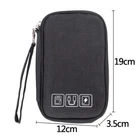 ⁦حقيبة تنظيم كابلات ملحقات الأجهزة الإلكترونية للسفر، حافظة شاحن USB، حقيبة تخزين⁩ - الصورة ⁦3⁩