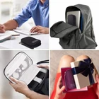 ⁦حقيبة تنظيم كابلات ملحقات الأجهزة الإلكترونية للسفر، حافظة شاحن USB، حقيبة تخزين⁩ - الصورة ⁦9⁩