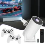 ⁦بروجكتر ألعاب ذكي M300 MAX بدقة 4K – مسرح منزلي مع يدين تحكم لاسلكية⁩ - الصورة ⁦2⁩