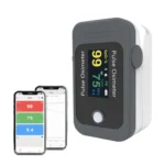 ⁦جهاز قياس الأكسجين بالاصبع – قياس SpO2 والنبض مع بلوتوث وشاشة رقمية⁩ - الصورة ⁦3⁩