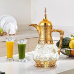 ⁦ترمس قهوة عربي حراري 1.6 لتر – إبريق فاخر للمشروبات الساخنة والباردة⁩ - الصورة ⁦2⁩