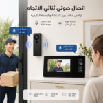 ⁦جرس باب فيديو لاسلكي مع شاشة 4.3 بوصة – كاميرا ورؤية ليلية⁩ - الصورة ⁦2⁩