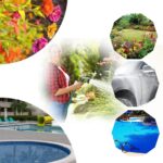 ⁦بكرة خرطوم حديقة 10 متر مع مسدس رش 7 وظائف – تصميم محمول وعملي⁩ - الصورة ⁦8⁩