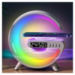 ⁦مكبر صوت بلوتوث G-Lamp مع شحن لاسلكي 10 واط وإضاءة ⁩ - الصورة ⁦2⁩