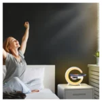 ⁦مكبر صوت بلوتوث G-Lamp مع شحن لاسلكي 10 واط وإضاءة ⁩ - الصورة ⁦3⁩