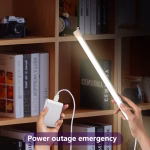 مصباح مكياج LED للمرآة 30 سم ببطارية ليثيوم ولمس وشحن USB - الصورة 9