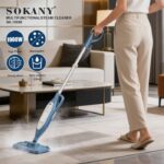 ⁦جهاز تنظيف بالبخار متعدد الوظائف 1900 واط بخزان 330 مل مع ملحقات تنظيف – SOKANY⁩ - الصورة ⁦5⁩