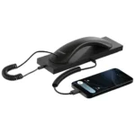 سماعة هاتف ريترو USB-C بميكروفون إلغاء الضوضاء وقاعدة مكتبية - الصورة 5
