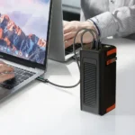 ⁦باور بنك 50000mAh مع كابل USB-C قابل للسحب وشحن سريع ⁩ - الصورة ⁦3⁩