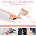 ماكينة حلاقة نسائية لاسلكية 4 في 1 للجسم والوجه مع شحن USB وشاشة عرض - الصورة 6