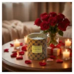 شمعة معطرة ديكورية برائحة الحب مقاس 7×8 سم – Scent Blaze
